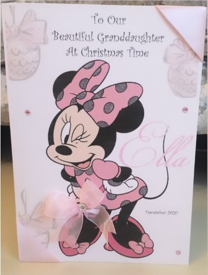 Minnie Mouse Christmas Card